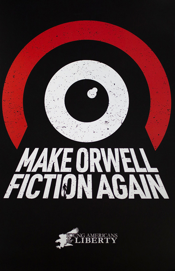 Make Orwell Fiction Again Poster